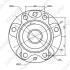 Ступиця колеса переднього Nissan Qashqai 13-/ Renault Kadjar 15/Magane 15-/Scenic 16-/Grand Scenic 16-/Koleos 17-/Talisman 13- GMB GH34890M (фото 2)
