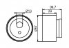 Ролик натяжний ременя ГРМ CITROEN JUMPER 94-/PEUGEOT 306/406 95-04 GMB GT50510 (фото 4)