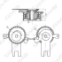 Натягувач ременя ГРМ Ford Focus II/Kuga I/Mondeo IV/S-Max/ Volvo C30/C70/S40/S60 (2.5T (Volvo B5254T/B5254T3/B5254T7), 2.4i (B5244S), 1.9/2.0 gasoline Volvo) GMB GTB0850 (фото 1)