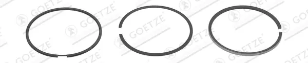 Кольца поршневые RENAULT 89,00 2,5TDi G9U 00- (пр-во) GOETZE 08-137500-30 (фото 1)