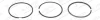 Кольца поршневые RENAULT 89,00 2,5TDi G9U 00- (пр-во) GOETZE 08-137500-30 (фото 1)