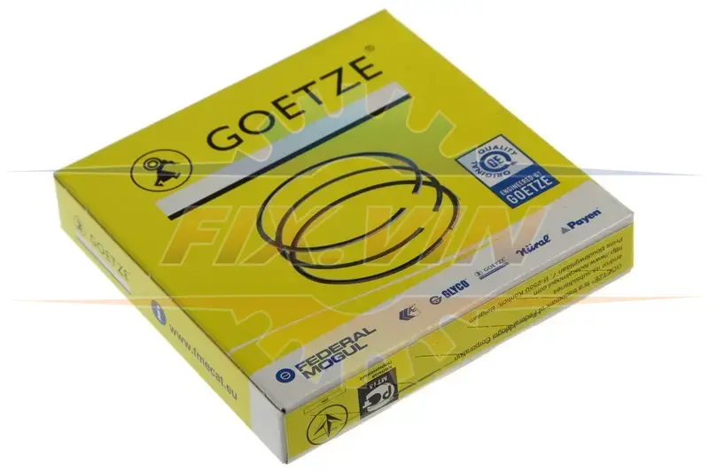 Кільця поршневі GOETZE 08-423400-00 (фото 1)