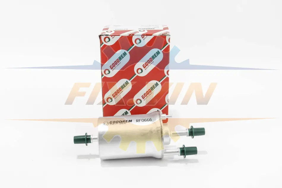 Фільтр паливний 1.4/1.6i Caddy/Jetta 05-/Golf V/VI/Octavia 04-/Fabia GOODREM RF0666 (фото 1)