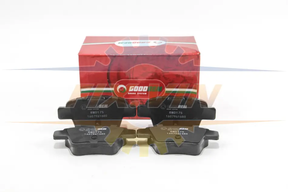 Гальмівні колодки зад. Peugeot 207/307/Citroen C4 06- (Bosch) GOODREM RM0175 (фото 1)