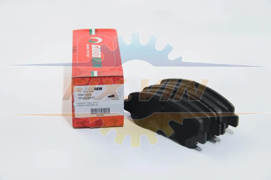 Гальмівні колодки пер. X-Trail/Qashqai 07- GOODREM RM1009 (фото 1)