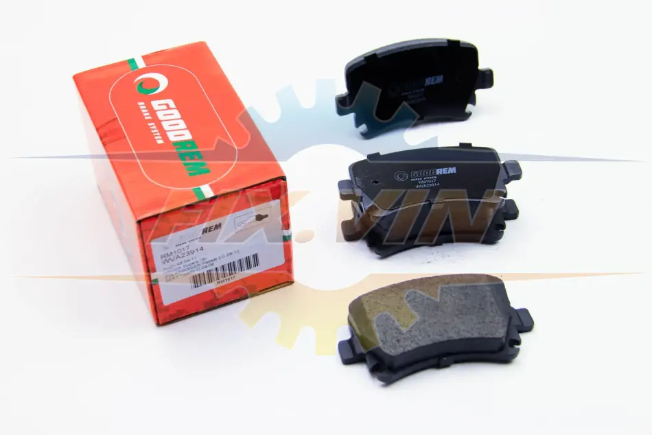 Гальмівні колодки зад. Caddy III/Golf V/Audi A4 03- GOODREM RM1017 (фото 1)