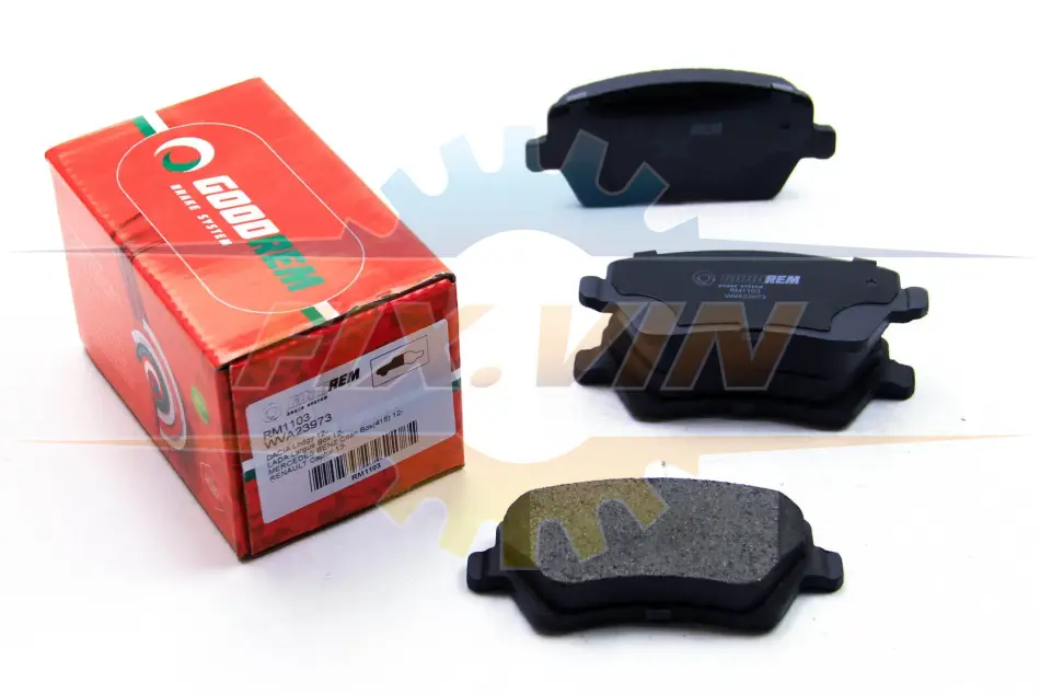 Гальмівні колодки пер. Kangoo/Logan 08-/Duster 10- (TRW) GOODREM RM1103 (фото 1)