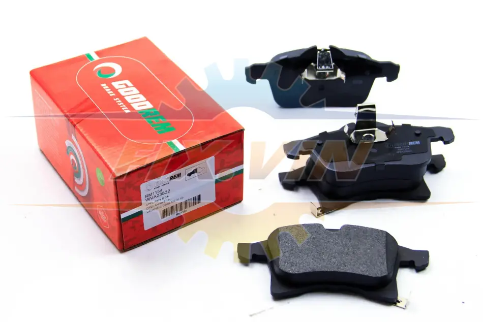 Гальмівні колодки пер. Combo 01-/Astra H (ATE) GOODREM RM1154 (фото 1)