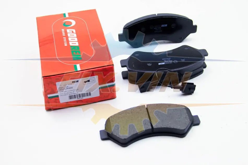 Гальмівні колодки пер. Jumper/Ducato/Boxer 06- (1.7t) GOODREM RM1164 (фото 1)