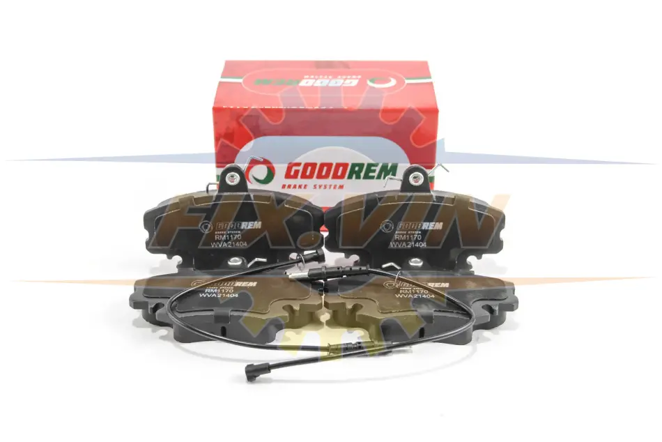 Гальмівні колодки пер. Logan 05-/Megane 96-03/Clio 91-05 GOODREM RM1170 (фото 1)