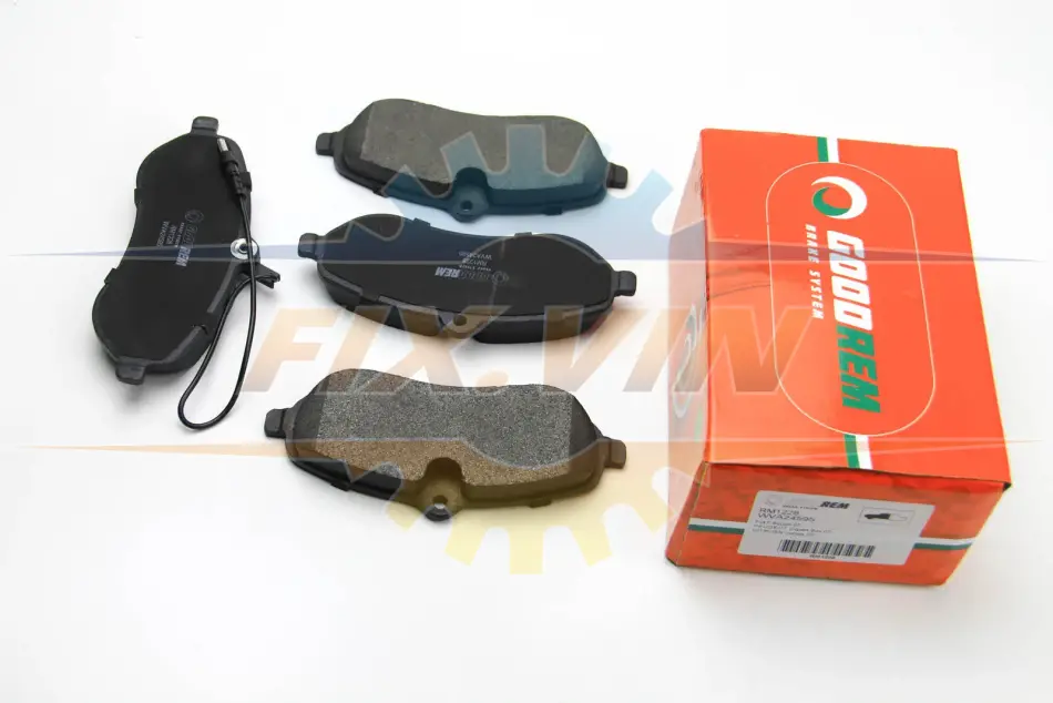 Гальмівні колодки пер. Scudo/Expert 07- GOODREM RM1228 (фото 1)