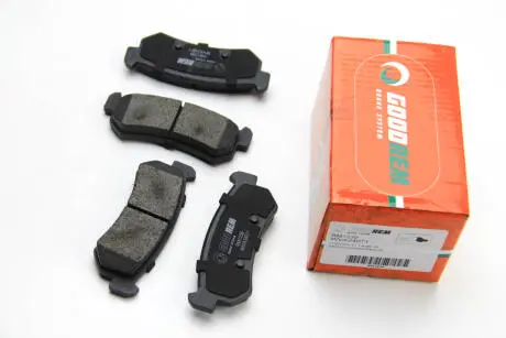 Гальмівні колодки зад. Chevrolet Lacetti 05- (akebono) GOODREM RM1239