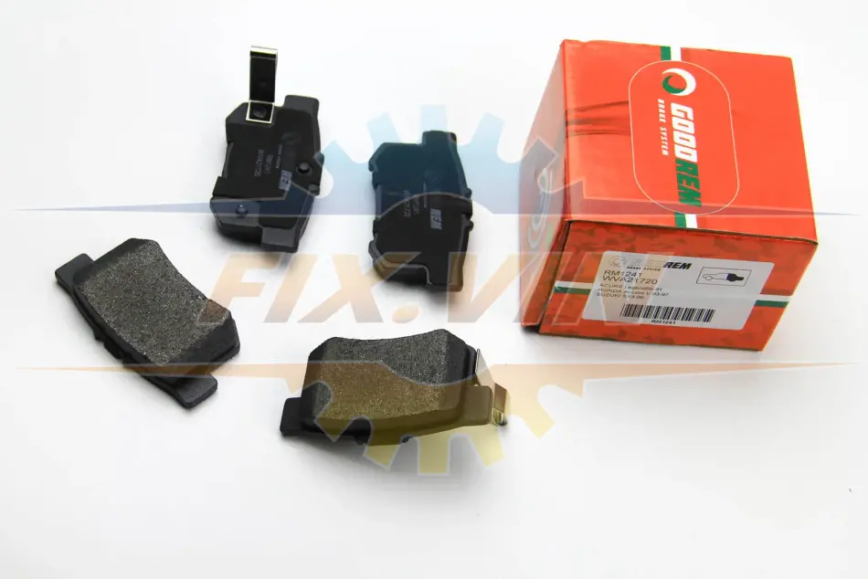 Гальмівні колодки зад. Civic 98-/Accord 90-03 (Akebono) (47,8x88,9x14,5) GOODREM RM1241 (фото 1)