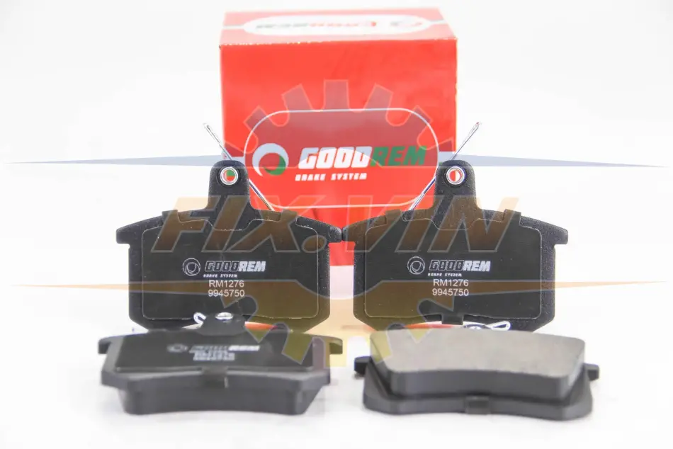 Гальмівні колодки зад. Audi 100/80/A4/A6/A8 (84-08) GOODREM RM1276 (фото 1)