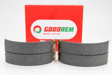 Гальмівні колодки зад. Nissan Micra 03-10/ Note 02-12/ Tiida 07-12 (Lockheed) GOODREM RM1296