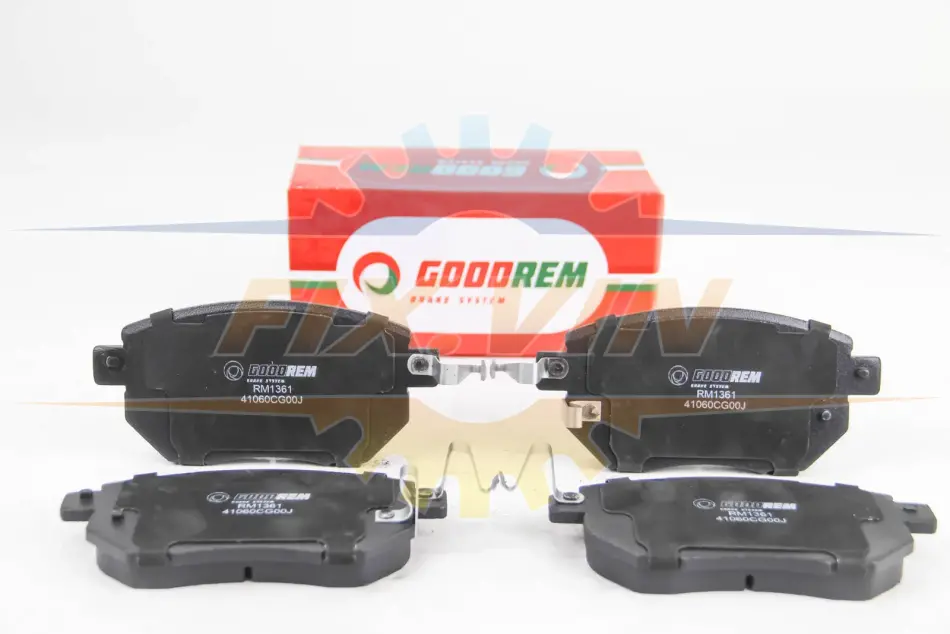 Гальмівні колодки пер. Q60/QX50/Q70/Navara/Qashqai/Murano/Pathfinder 05- GOODREM RM1361 (фото 1)