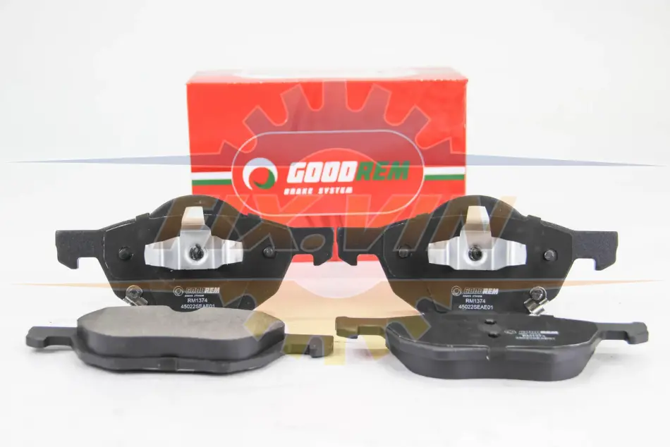 Гальмівні колодки пер. Honda Accord 03-08/CR-V 01-06 (akebono) GOODREM RM1374 (фото 1)