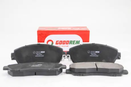 Гальмівні колодки пер. Civic/Crosstour/CR-V (05-21) GOODREM RM1405