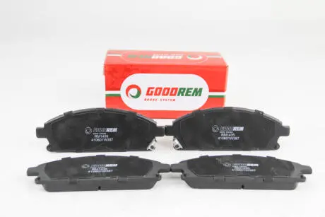 Гальмівні колодки пер. Nissan X-Trail 01-13/Pathfinder 97-04 (sumitomo) (159x55,9x16) GOODREM RM1435