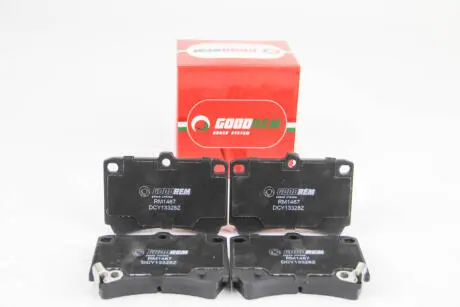 Гальмівні колодки пер. 323/Rio (90-05) GOODREM RM1467