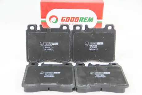 Гальмівні колодки пер. W140/W140/W140/W124/W140 91-99 GOODREM RM1472