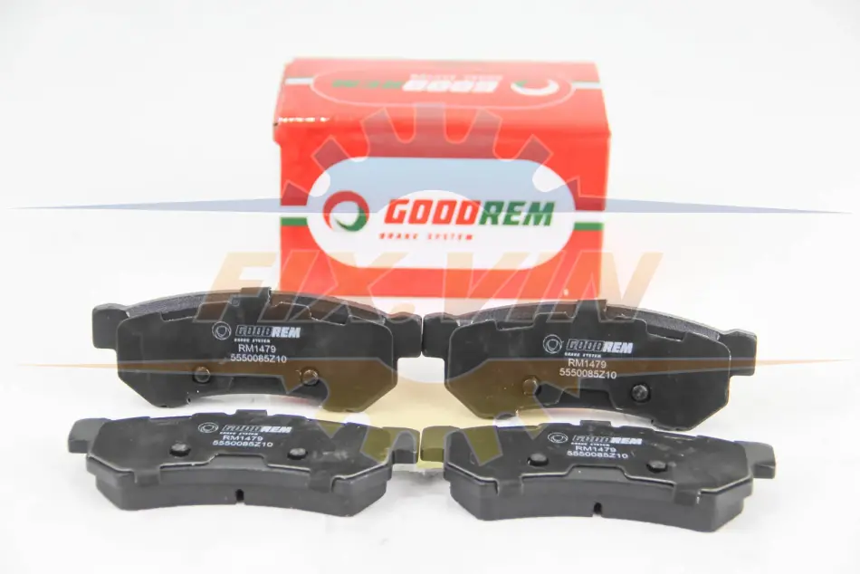 Гальмівні колодки зад. Gentra/Lacetti/Lacetti/Nubira 03- GOODREM RM1479 (фото 1)