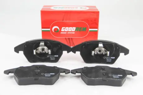 Гальмівні колодки пер. Citroen C4/Peugeot 207/208/307/308/Jetta IV 07- GOODREM RM1497