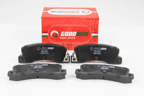Гальмівні колодки зад. Avensis/Corolla/Camry/Corona/Celica/Carina/RX/ES 87-07 GOODREM RM1498