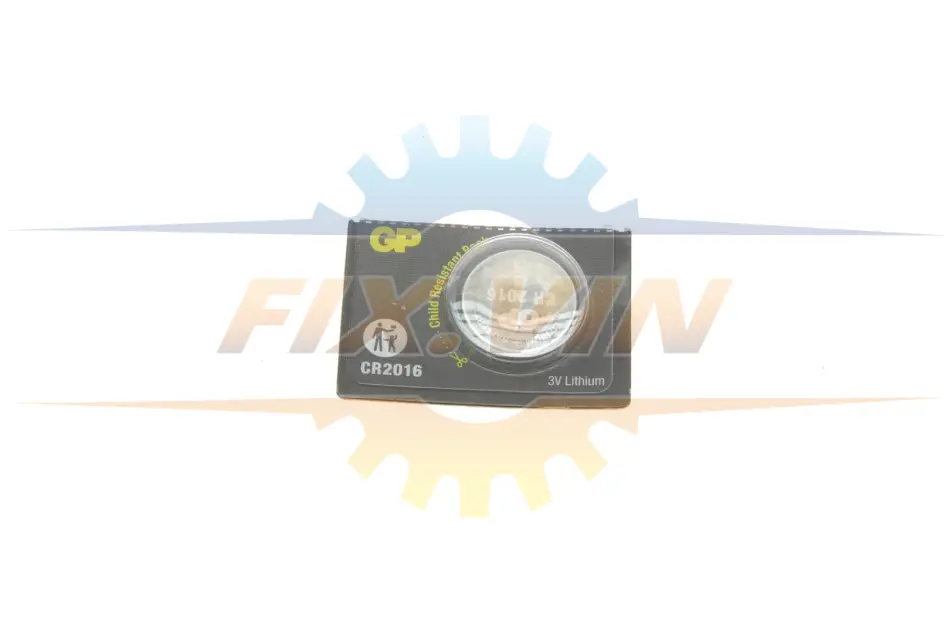 Батарейка дисковая Lithium Button Cell 3.0V CR2016-8U5 літієва GP 4891199001123 (фото 1)