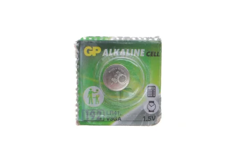 Батарейка ALKALINE лужна 192 392 SR41 LR41 G3 (10 шт на блістері) GP 4891199015533