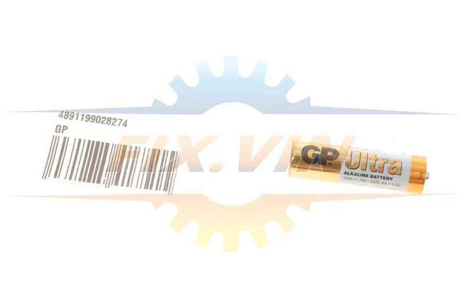 Батарейка Ultra Alkaline AA LR06 (1.5V) (1шт) GP 4891199028274 (фото 1)