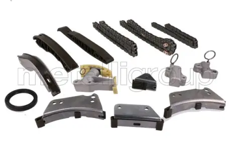 Ланцюг приводу ГРМ (к-кт) HYUNDAI H-1/H350/SORENTO I 2.5 CRDi 02- (без шестерні) GRAF GTC027