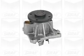 Помпа води Mitsubishi Colt 1.1/1.3/1.5 04-12/Lancer VIII 1.5-1.6 08-/Citroen C4 1.6 12- (R/B)(6 лоп) GRAF PA986 (фото 1)