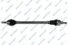 Піввісь (передня) (R) Citroen Berlingo 1.5-1.6 BluHDi 18-/Opel Combo 1.5 18- (28z/24z/867mm) GSP 204457 (фото 1)