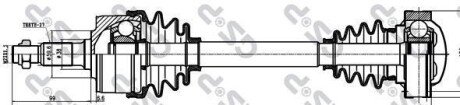 Привiдний вал GSP 235016