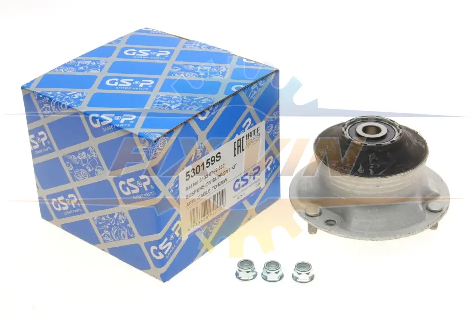 Подушка амортизатора (переднього) BMW 3 (E46/90) 97-11/5 (E39/E60) 96-10 (d=14.2mm) GSP 530159S (фото 1)