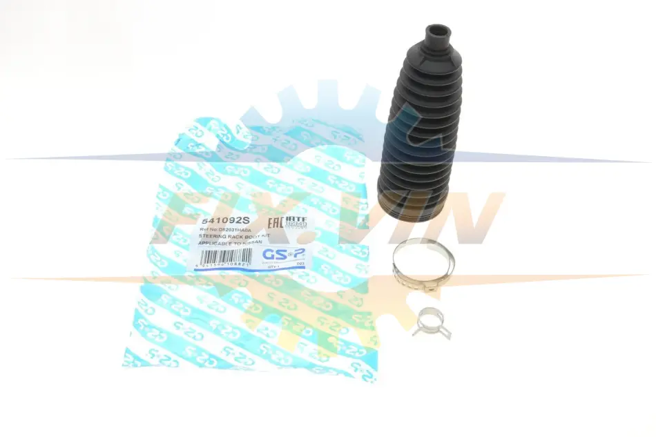 Пильник рейки рульової Nissan Micra IV 10- GSP 541092S (фото 1)