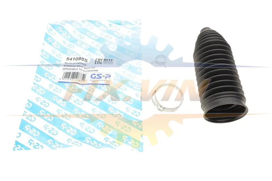 Пильник рейки рульової Hyundai Santa Fe/Kia Sorento 09- GSP 541098S (фото 1)