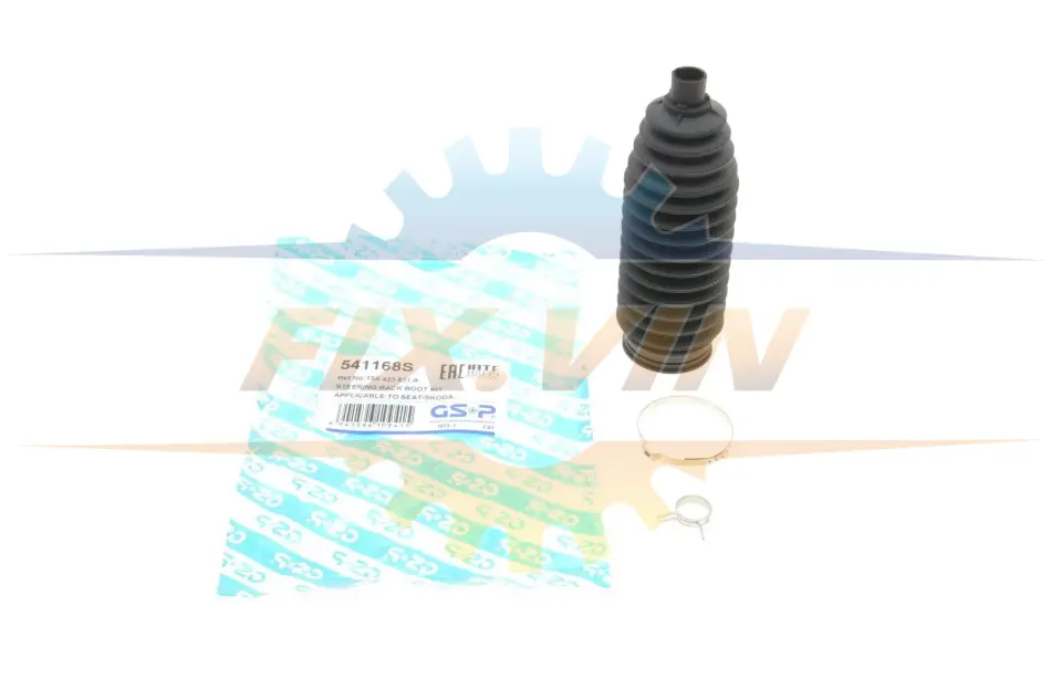 Пильник рейки рульової Skoda Citigo/VW Up 11- GSP 541168S (фото 1)