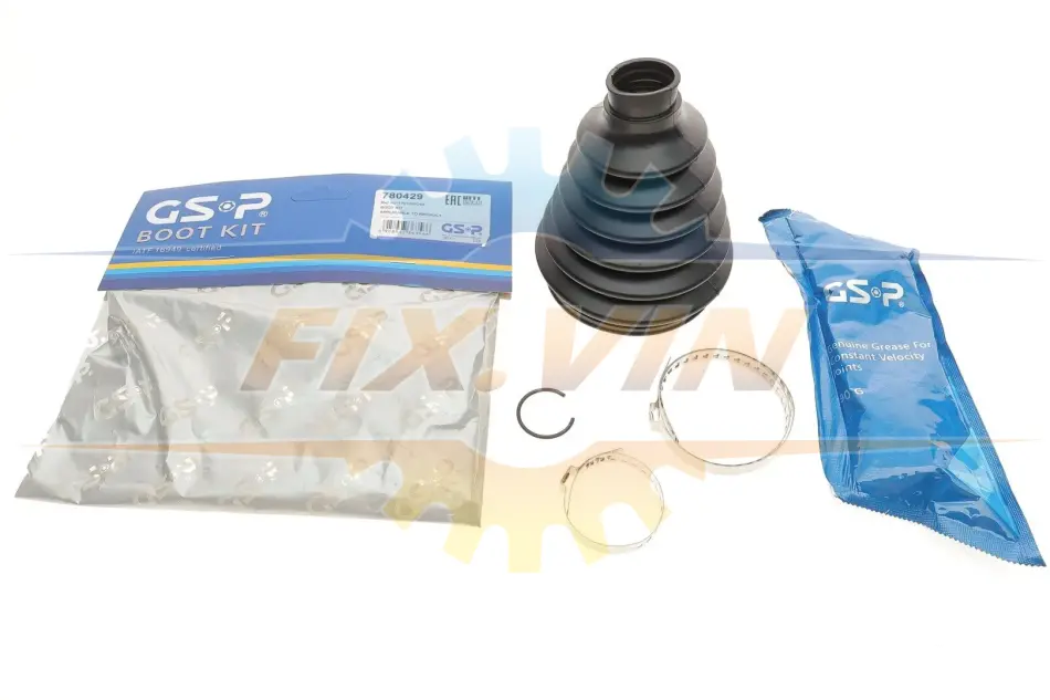 Пильник ШРКШ (зовнішній) Renault Kangoo 1.6/1.5 dCi 05-07 (22.5x78.5x120) (к-кт) GSP 780429 (фото 1)