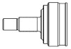 ШРКШ (ШРУС) зовнішній 22x55x25 NISSAN ALMERA Mk II (N16) 1.5 02-06 GSP 841109 (фото 1)