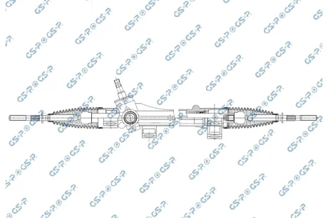 Рейка рульова GSP SR700777