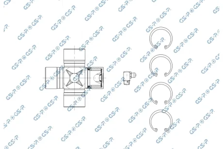 Хрестовина кардана Iveco Daily 00-/Renault Master 10- (30.2x82) GSP UJ900144