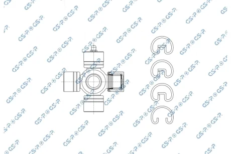 Хрестовина кардана Ford Ranger 2.5D 99-12 (27x82) GSP UJ900156