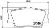 Гальмівні колодки зад.TOYOTA CAMRY/RAV4 III/RAV4 IV 2.0-3.5 06- HELLA PAGID 8DB355006-881 (фото 1)
