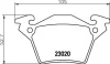 Колодки гальм. диск. зад. DB Vito 97- HELLA PAGID 8DB 355 008-641 (фото 1)