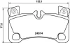 Гальмівні колодки дискові зад. Audi Q7/Porsche Cayenne/VW Touareg 3.0Tdi-6.0W12 08.04- HELLA PAGID 8DB 355 014-631 (фото 1)
