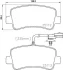 Гальмівні колодки дискові зад. Opel Movano Renault Master III 2.3Dci/2.3Cdti 05.10- HELLA PAGID 8DB 355 015-301 (фото 1)