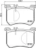 Гальмівні колодки перед. Mercedes-Benz W222, X222, R231 12- HELLA PAGID 8DB 355 020-491 (фото 4)