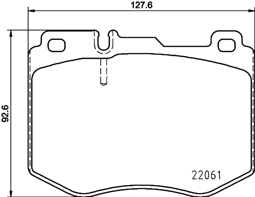 Автодеталь HELLA PAGID 8DB355021671 (фото 1)